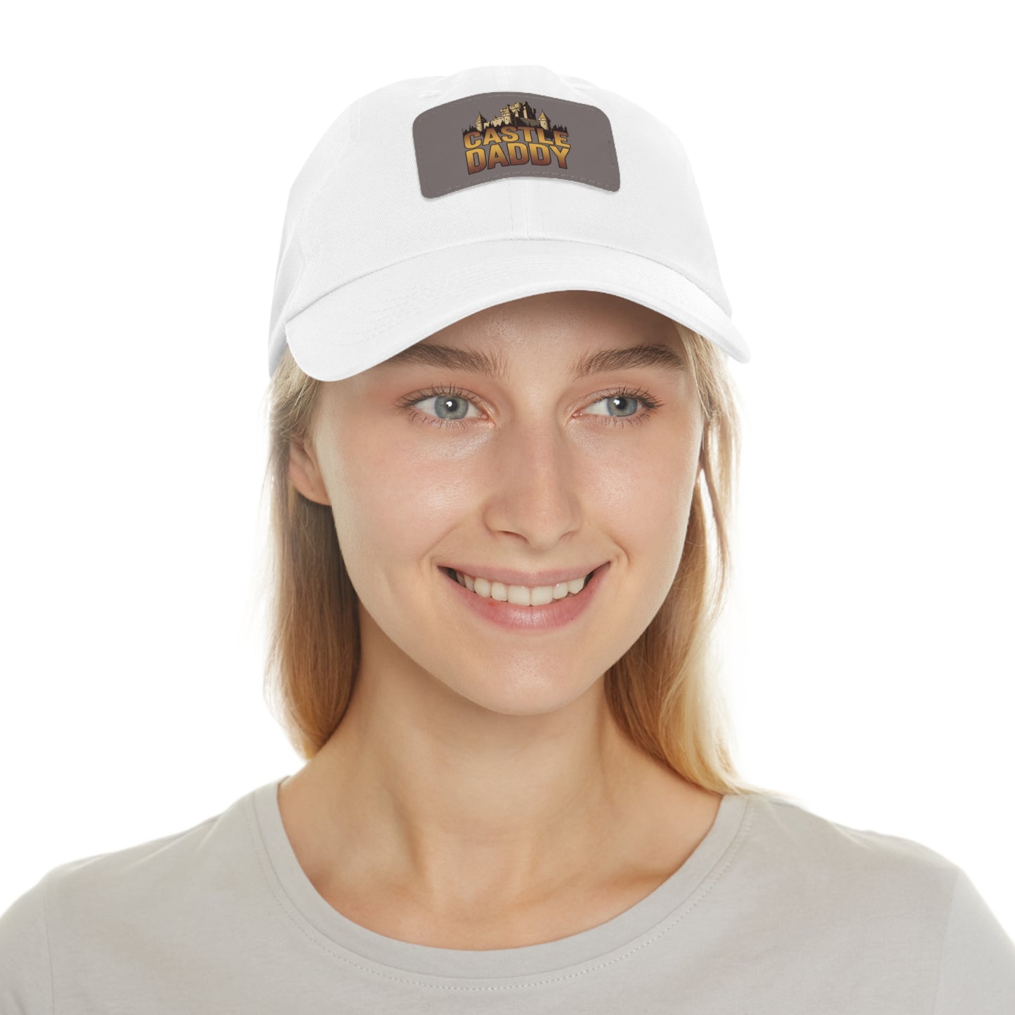 CASTLE DADDY | Hat with Leather Patch