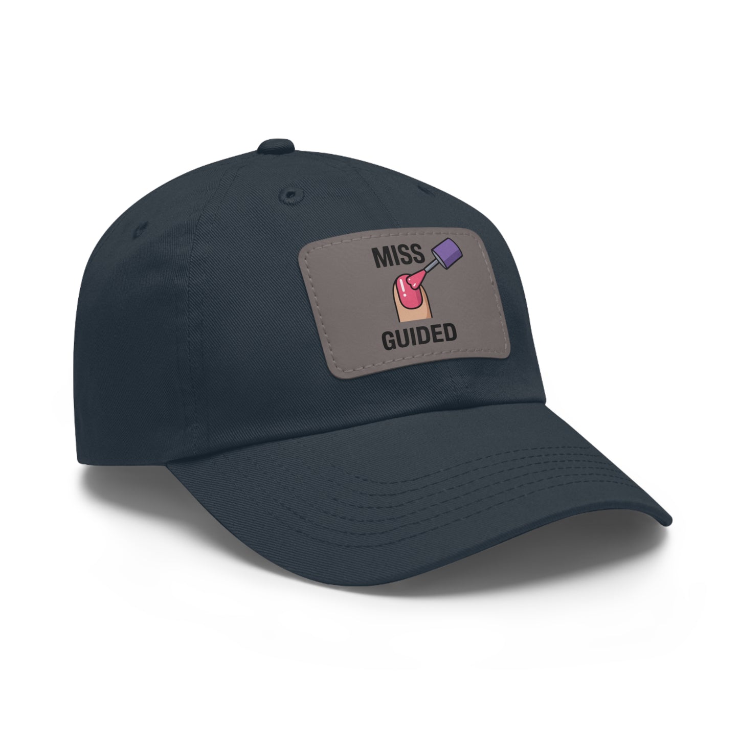 MISS GUIDED | Hat with Leather Patch