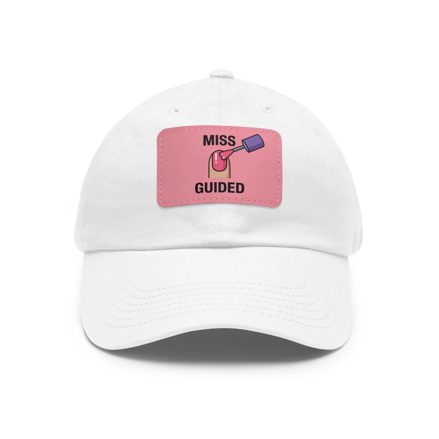 MISS GUIDED | Hat with Leather Patch