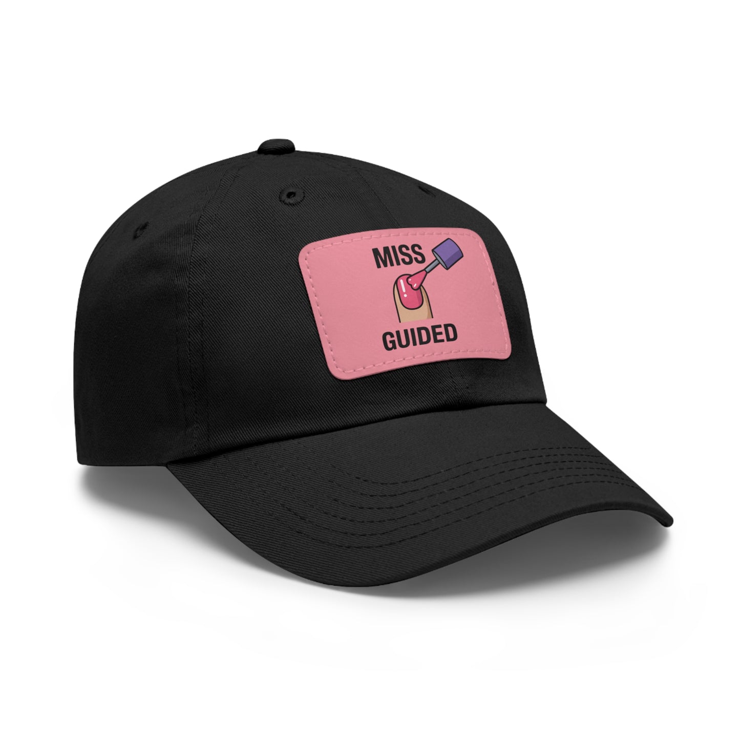MISS GUIDED | Hat with Leather Patch