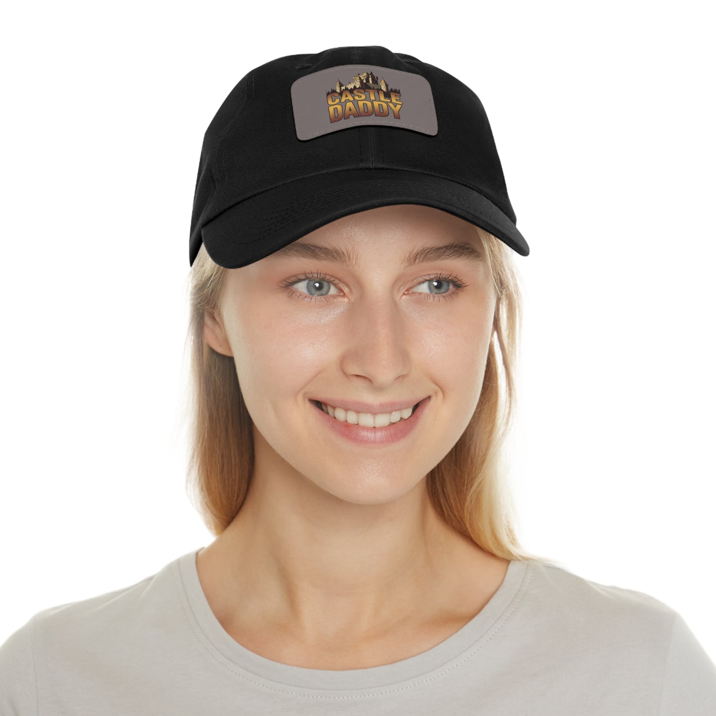 CASTLE DADDY | Hat with Leather Patch