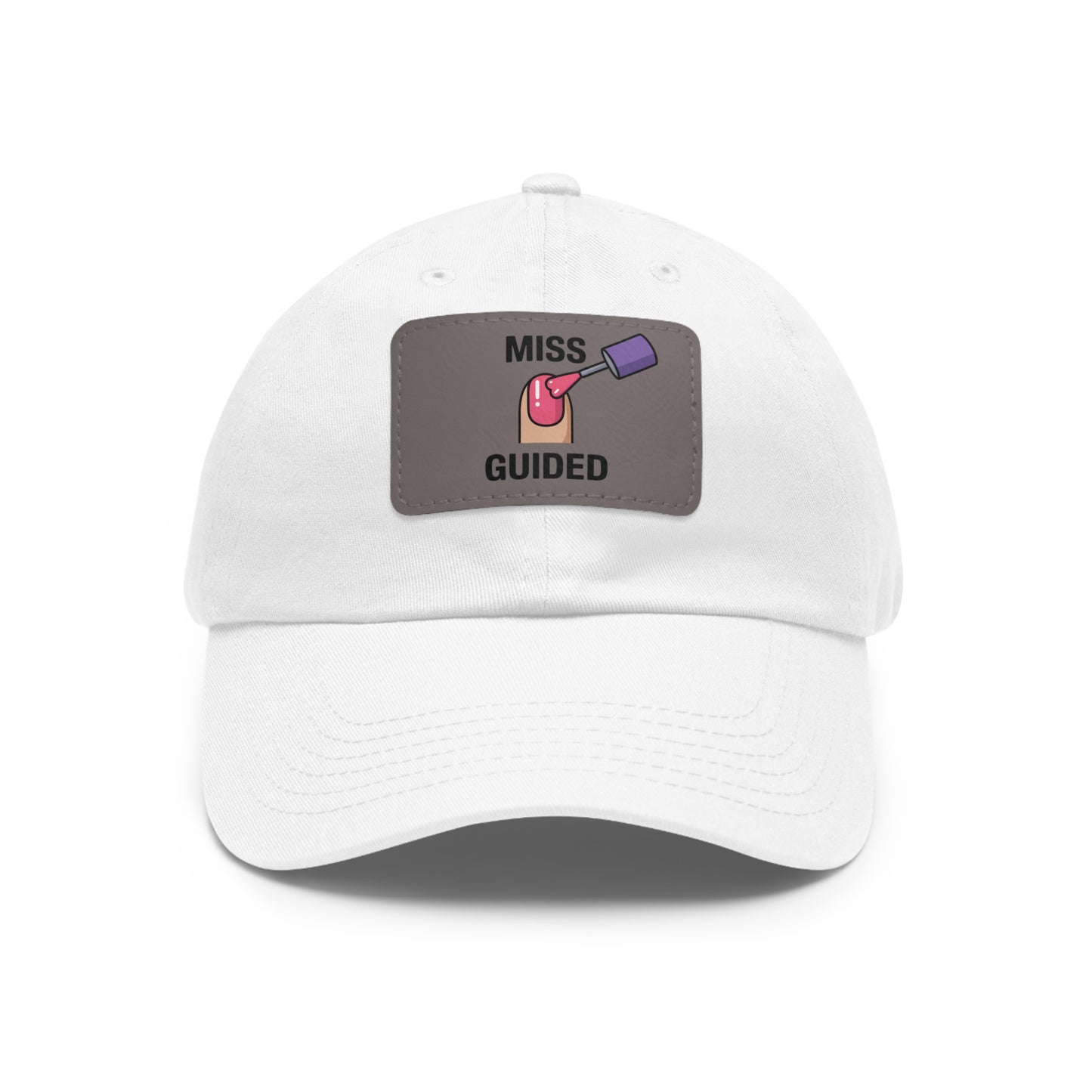 MISS GUIDED | Hat with Leather Patch