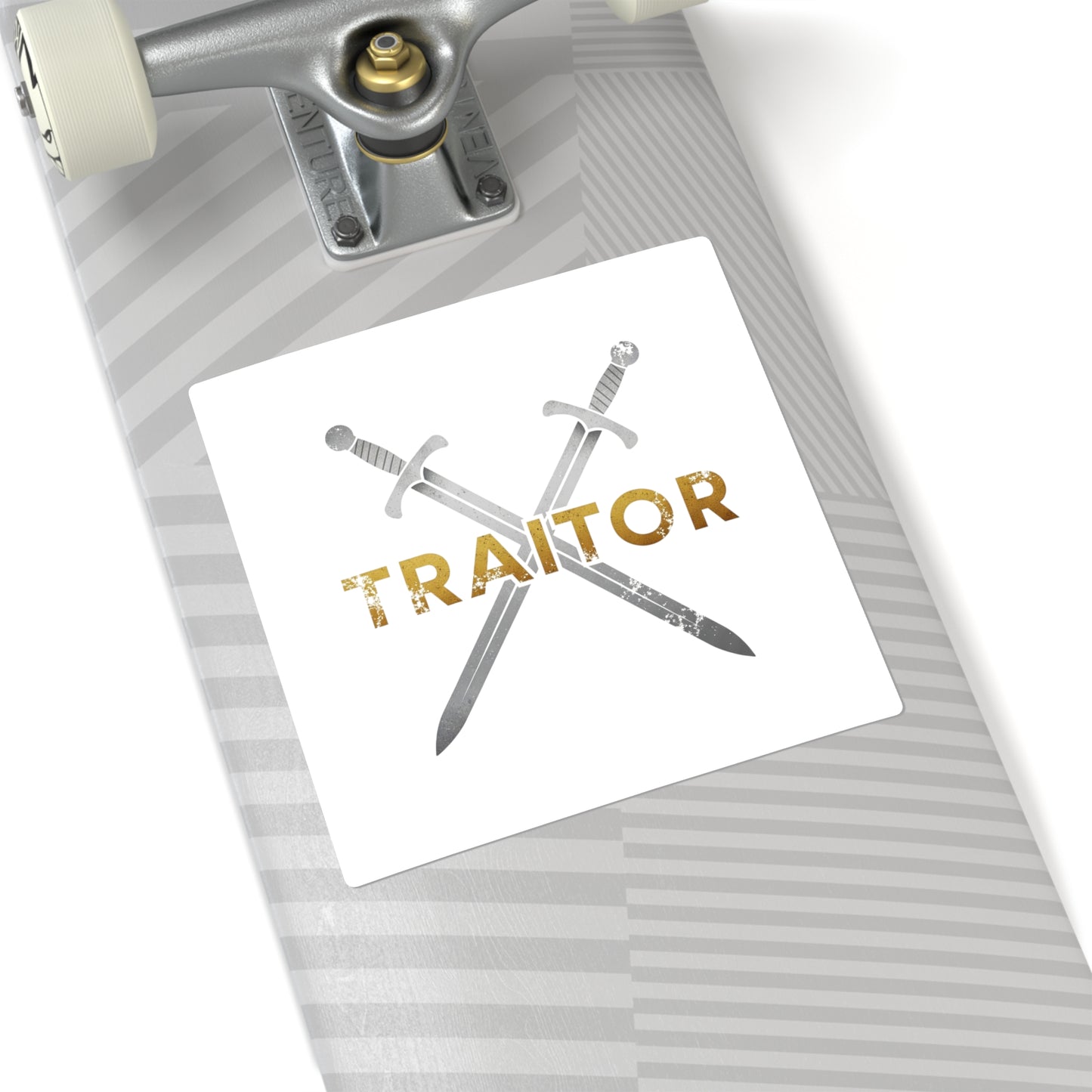 TRAITOR! | Square Stickers