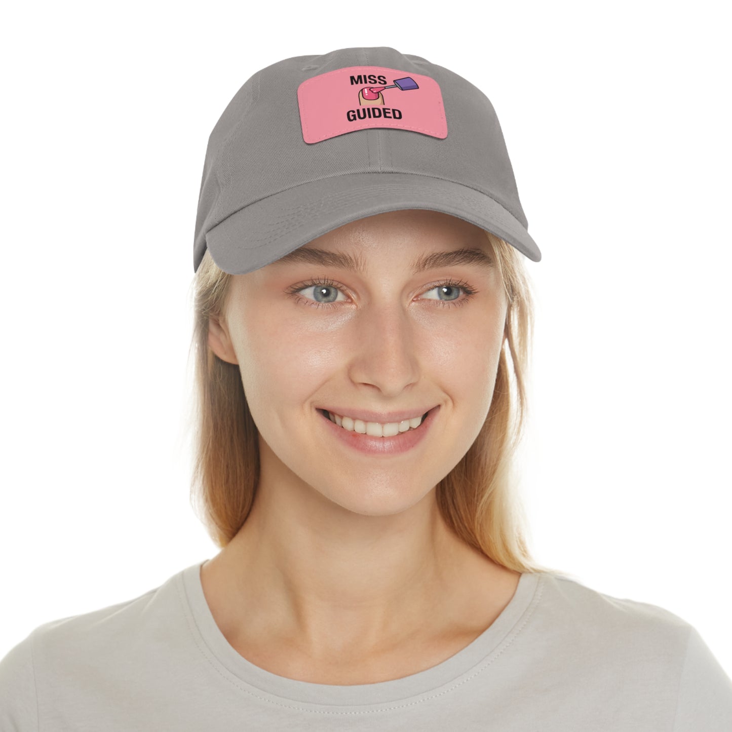 MISS GUIDED | Hat with Leather Patch