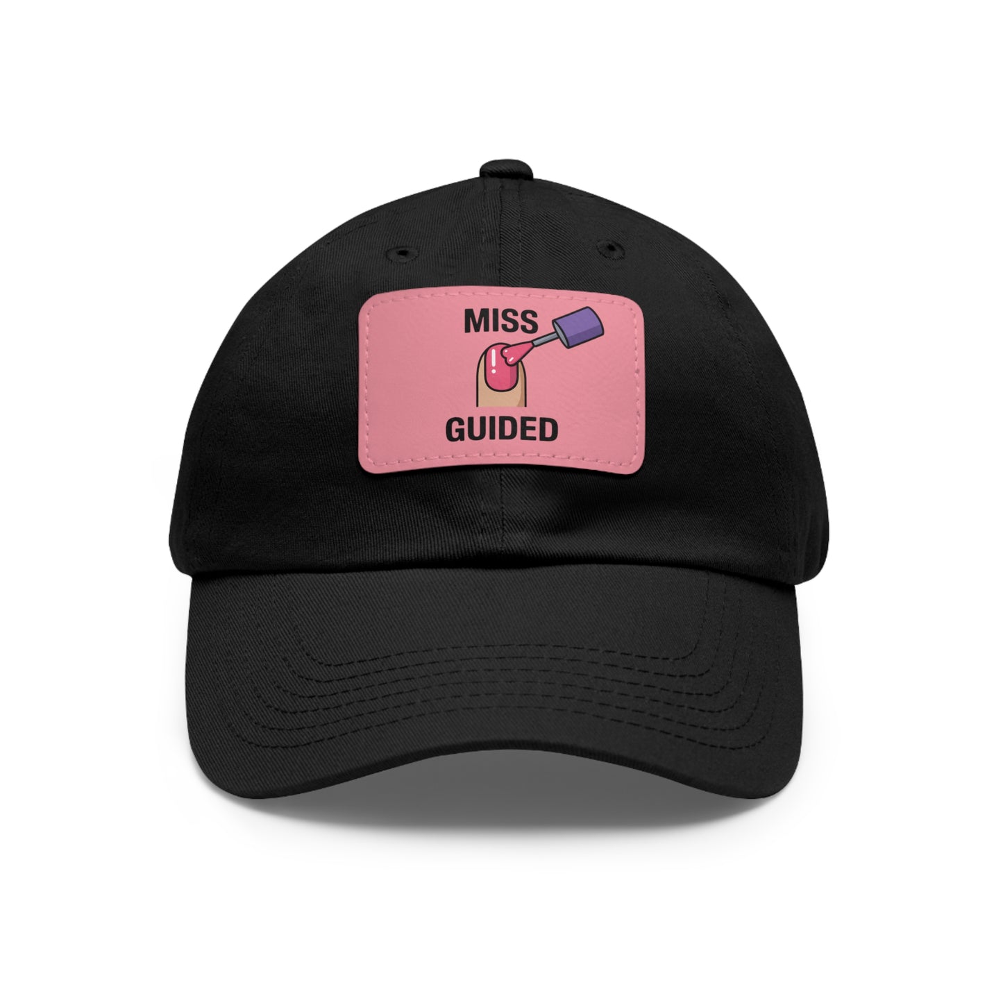 MISS GUIDED | Hat with Leather Patch
