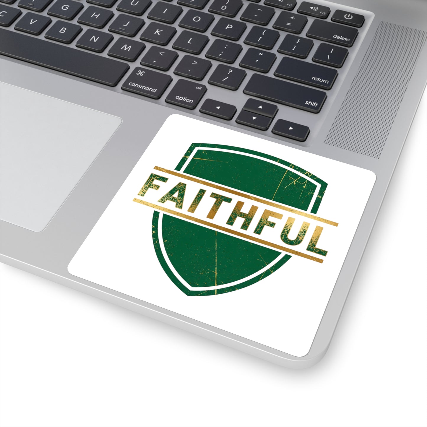 FAITHFUL | Square Stickers