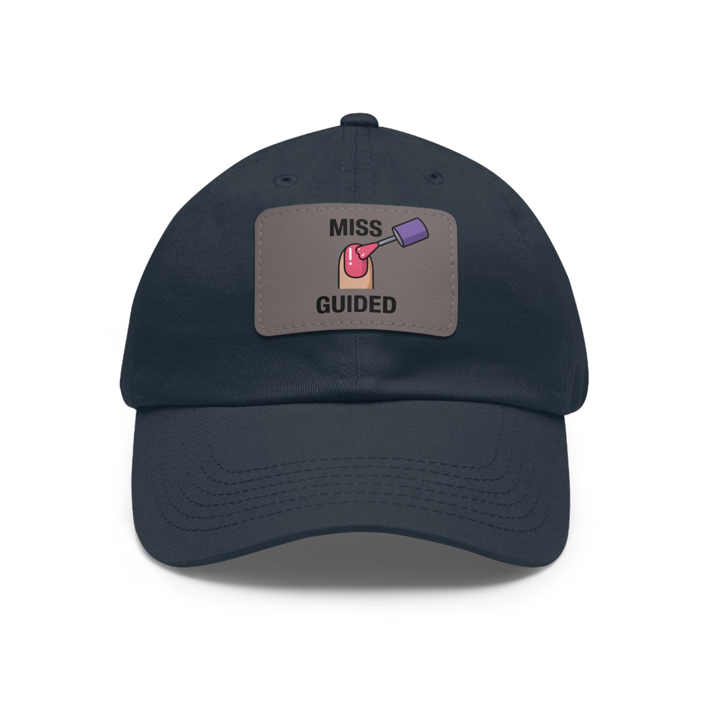 MISS GUIDED | Hat with Leather Patch