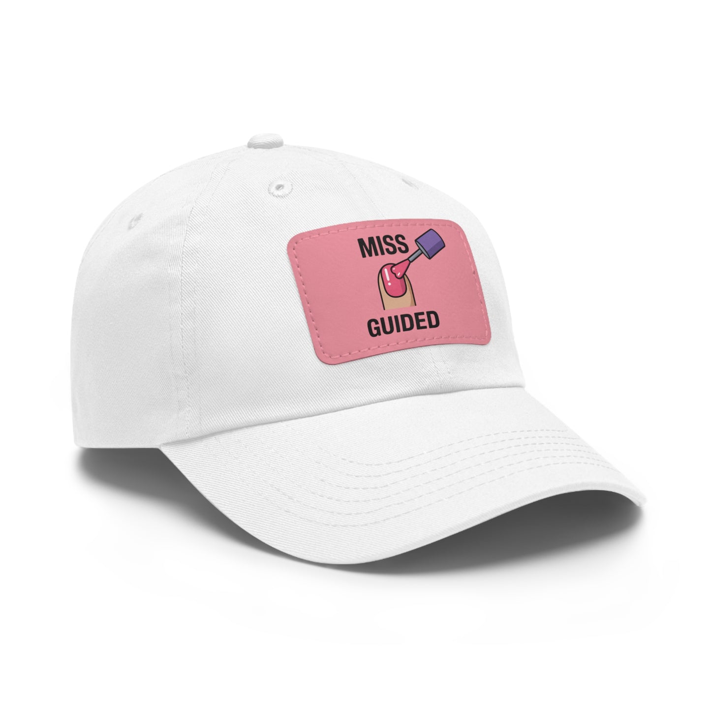 MISS GUIDED | Hat with Leather Patch