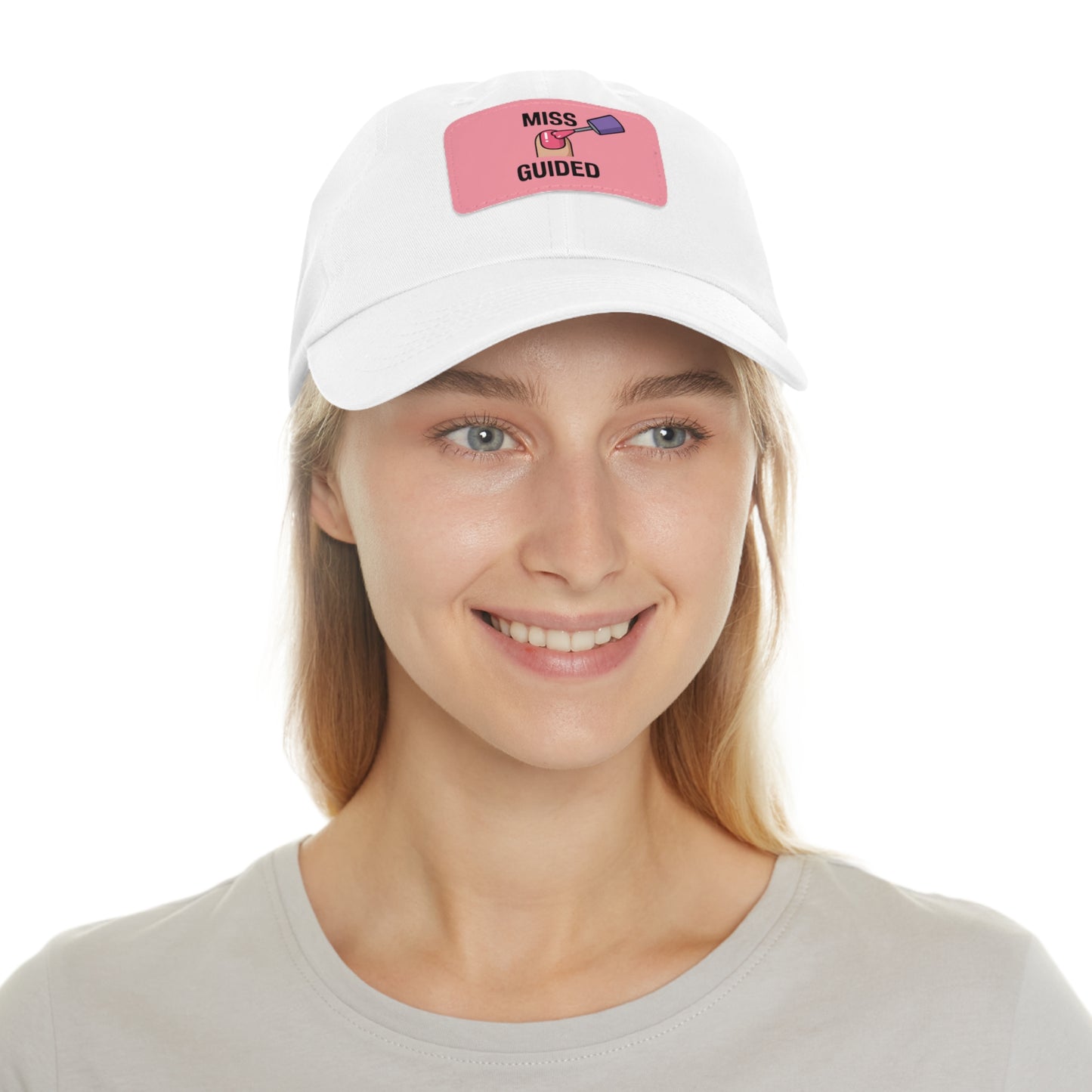 MISS GUIDED | Hat with Leather Patch
